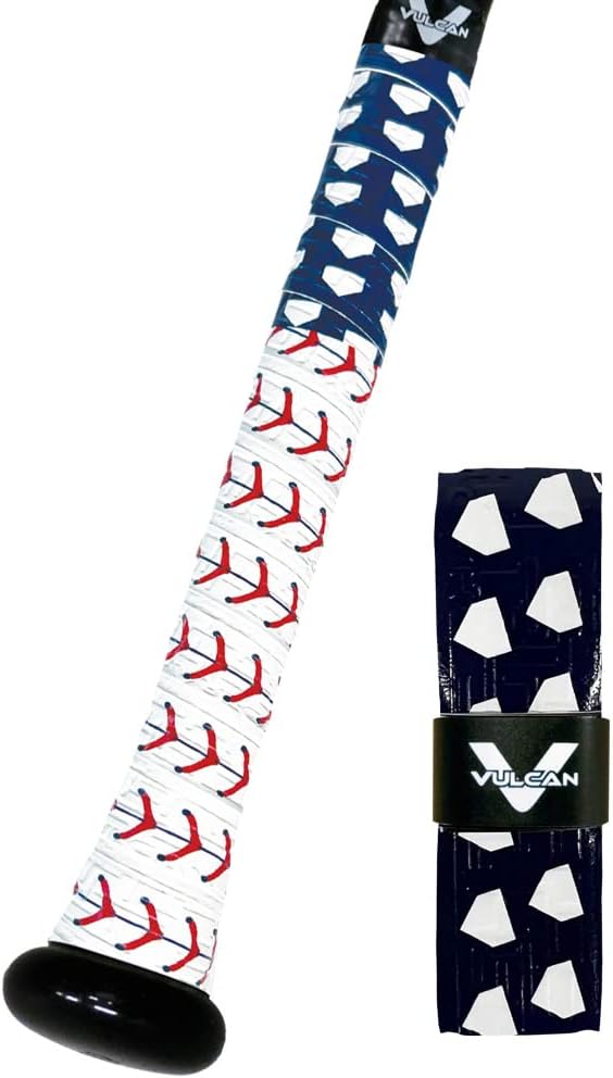 Vulcan | 0.50mm / 1.00mm / 1.75mm Bat Grip | Baseball/Softball | Multiple Colors