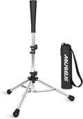 Baseball Tee Batting Tee Softball Tee Portable Travel Hitting Tee,Easy Adjustable Height,Stable Tripod Stand