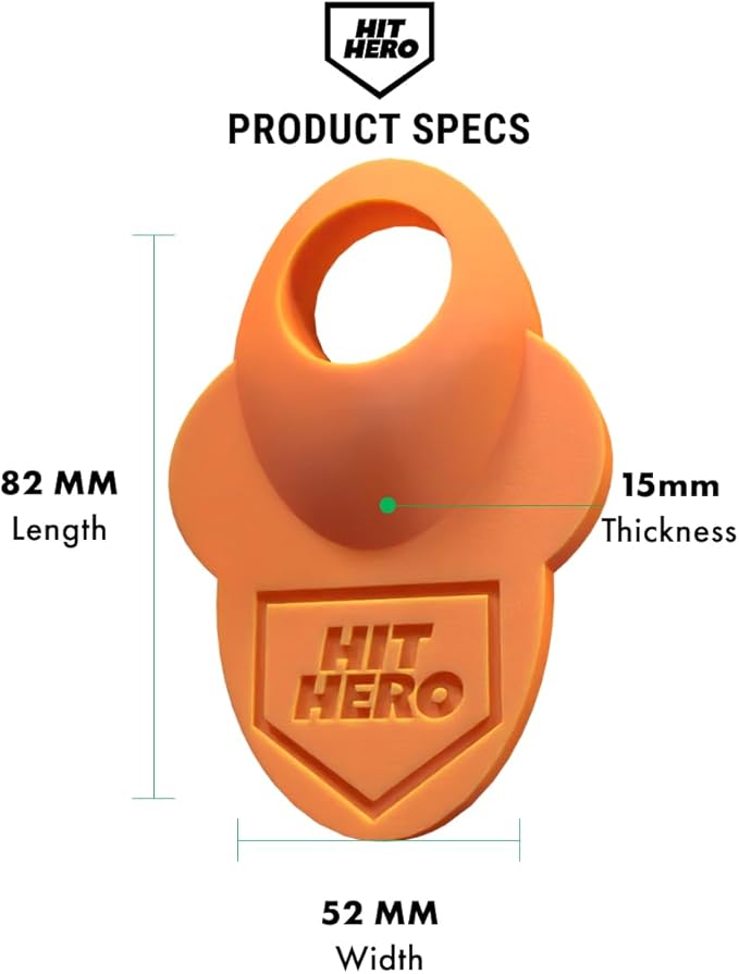 Baseball Thumb Guard, Batters Batting Grip, Finger Guard, Accessory, Batting Protection, Reduce Bat Sting, Hitter, Tool, Bat, Hitting Accessory