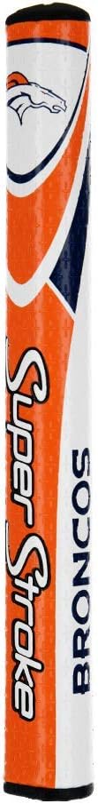 SuperStroke NFL Golf Putter Grip, Mid Slim 2.0, Cross-Traction Control Texture for Max Feel and Comfort