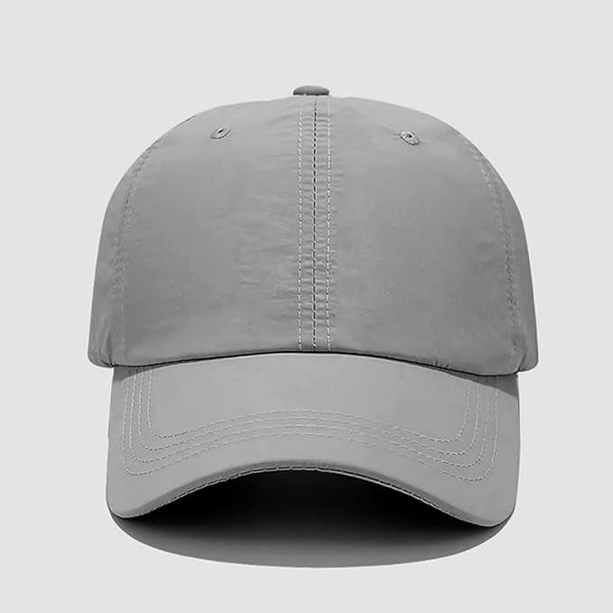 Malaxlx Waterproof Baseball Cap for Men Women Breathable UPF50+ Sport Outdoor Caps Quick Dry Adjustable Rain Hat