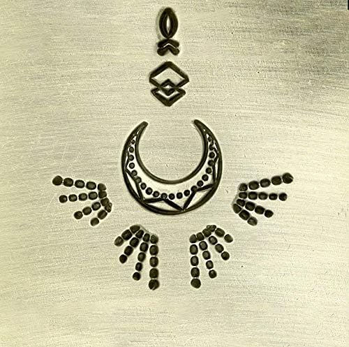 ImpressArt - Signature Geometric Mandala Metal Stamp Pack, Steel Punches - Image 5