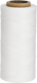 uxcell Leather Sewing Waxed Thread, 284 Yards / 260m 0.8mm 150D Flat Polyester by uxcell