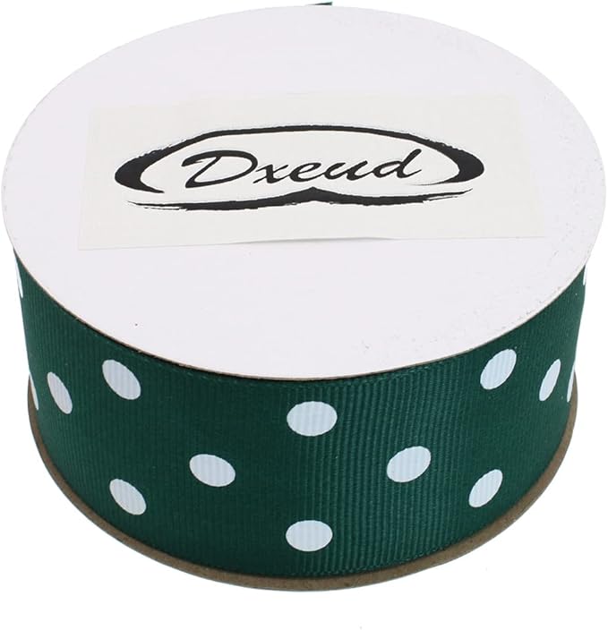 Polka Dot Grosgrain Ribbon 25 Yard Each Roll 100% Polyester - Image 4