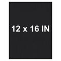 Anodized Aluminum Sheet Metal 12 x 16 x 1/32 Inch Black Metal Plates by CKVIHAV