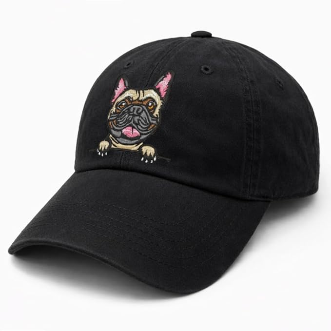 Pet Dog Lover Gifts,Embroidered Dog Baseball Hats for Men Women Dad Mom