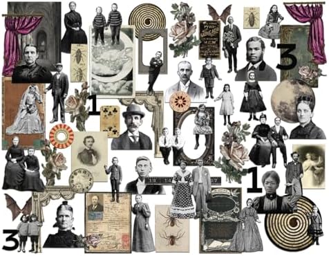 Tim Holtz Idea-ology Halloween 2025 Ephemera & Layers + Paper Dolls - Two Item Bundle