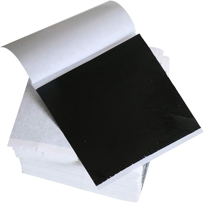 KINNO Gold Leaf Sheets, Arts Decoration, 3.15 by 3.35 Inches - Image 3