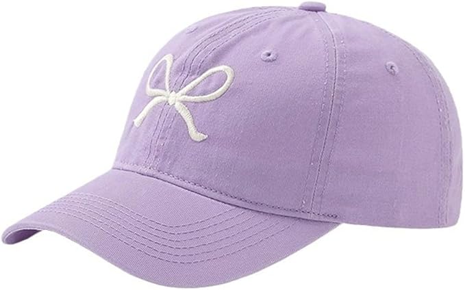 Bow-Tie Baseball Cap for Women Fashion Sun Hats for Women Trucker Hat Y2k Sun Cap Visor Cap Hiking Travel Trendy 2026