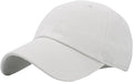 KBETHOS Classic Unisex Cotton Adjustable Low Crown Baseball Cap – Plain Dad Hat