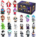 Nightmare Figures 24 Pcs, Halloween and Christmas Decorations Doll