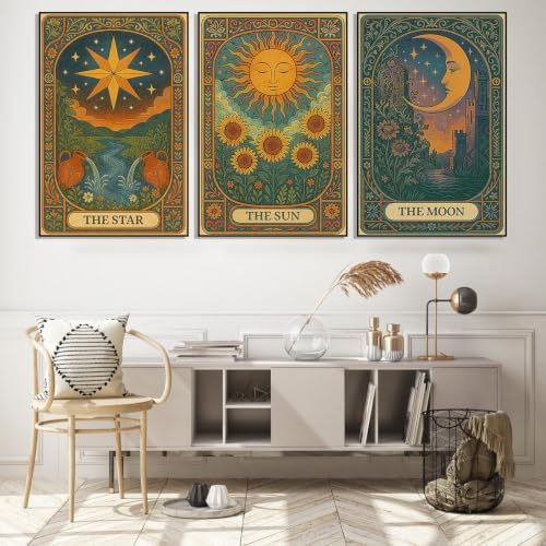 Axquilon 3 Packs Framed Paint by Numbers Kit for Adults 8x10in
