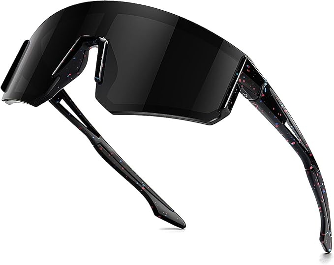 SEKKAF Youth Baseball Sunglasses for Boys Girls Age 6-12 Softball Cycling Sports Sunglasses for Kids Lightweight Frame
