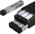 6pcs Square Black Soft Pastel Set, Professional Artist's Sketching Chalk by iEasey
