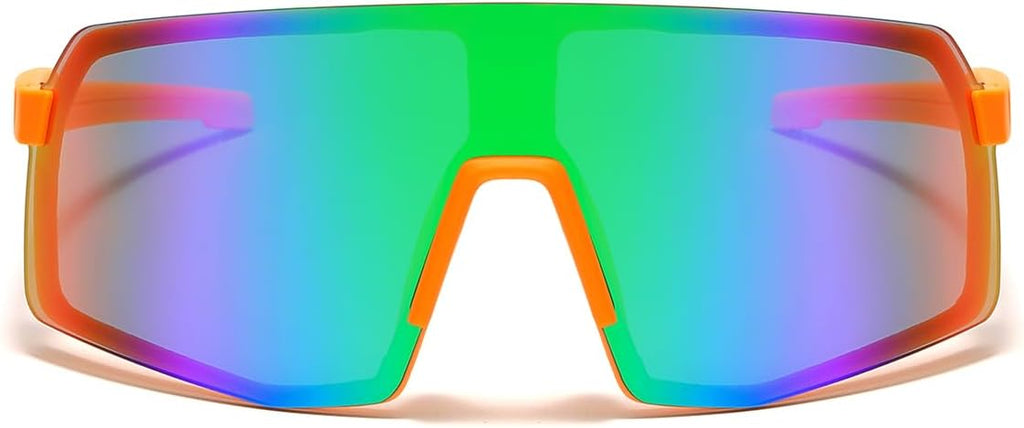 JOVAKIT Kids Baseball Sunglasses for Boys Girls Age 3-13, Youth Baseball Sun Glasses UV400 Sports Cycling Shades
