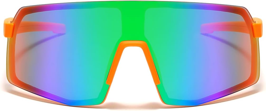 JOVAKIT Kids Baseball Sunglasses for Boys Girls Age 3-13, Youth Baseball Sun Glasses UV400 Sports Cycling Shades