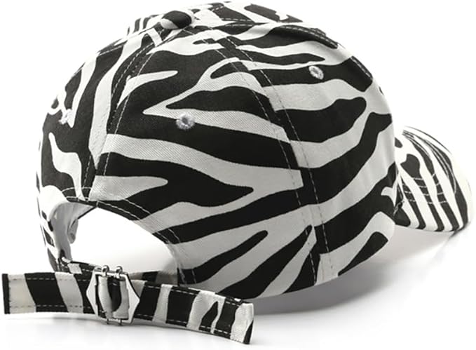 Striped Cap Unisex Baseball Cap Casual Sun Hat