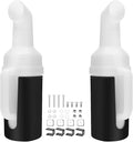 Roykaw Golf Cart Sand Bottle Sand Pot with Holder Universal Divot Filler Sand Bottle Compatible with EZGO, Club Car and Yamaha Models, Large Volume & No Drilling Required, Included Mounting Components