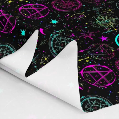 jejeloiu Boho Constellation Upholstery Fabric Soft 10 Yards