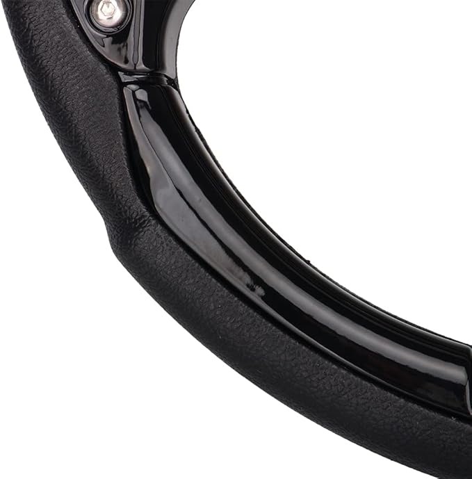 Golf Cart Steering Wheel Universal Design for Most Golf Cart Club Car DS and Precedent 12.5 inch Black EZGO Yamaha Steering Wheel