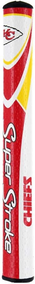 SuperStroke NFL Golf Putter Grip, Mid Slim 2.0, Cross-Traction Control Texture for Max Feel and Comfort