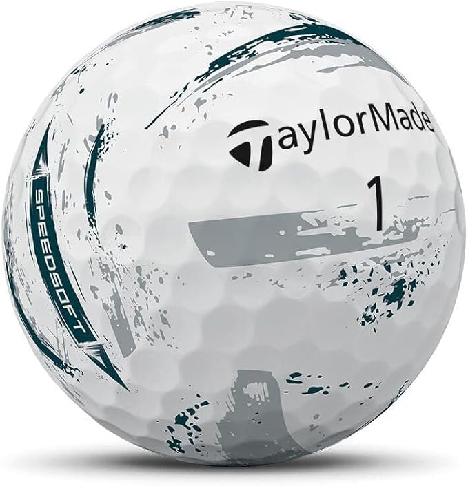 TaylorMade Golf Speed Soft Ink NFL Golf Balls