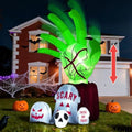 Garma 8.6 FT Halloween Inflatables Outdoor Animated Zombie Hand Yard Decor