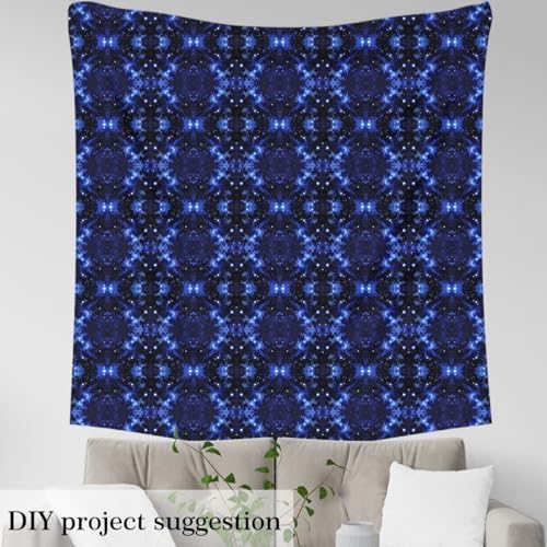 3D Printed Space Upholstery Fabric for Chairs 5 Yard Universe Cloud Galaxy Fabric by The Yard Decor Starlight Print for Home DIY Projects, Waterproof Indoor Outdoor Decor Space Outer Sky Bedroom Decor