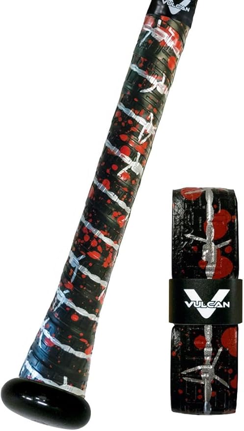 Vulcan | 0.50mm / 1.00mm / 1.75mm Bat Grip | Baseball/Softball | Multiple Colors