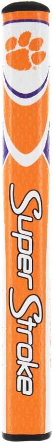 SuperStroke NCAA Golf Putter Grip, Ohio State University (Mid Slim 2.0) | Cross-Traction Surface Texture and Oversized Profile | Even Grip Pressure for a More Consistent Stroke | Non-Slip Grip