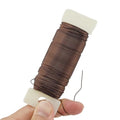 HAHIYO 22Gauge Coffee Color Metal Floral Wire by HAHIYO