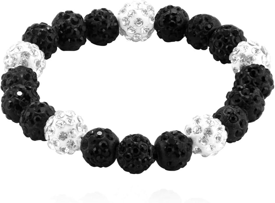 Baseball Bracelet for Women Men Baseball Mom Accessories Essentials Stuff Sparking Bead Bracelet Jewelry Baseballs Sport Fan Bracelet for Sports Game Team