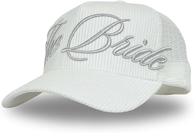 Vintage Faith & Forever Trucker Hat | Men & Women | Christian Cross Jesus Hats | Bachelorette Bride Hat | Cotton | Snapback