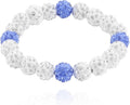 Baseball Bracelet for Women Men Baseball Mom Accessories Essentials Stuff Sparking Bead Bracelet Jewelry Baseballs Sport Fan Bracelet for Sports Game Team