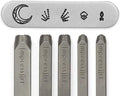 ImpressArt - Signature Geometric Mandala Metal Stamp Pack, Steel Punches by ImpressArt
