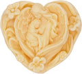 Maria Heart Shape Handmade Soap Mold Heart Shape Silicone Mold by ESEENSSiliconeMolds