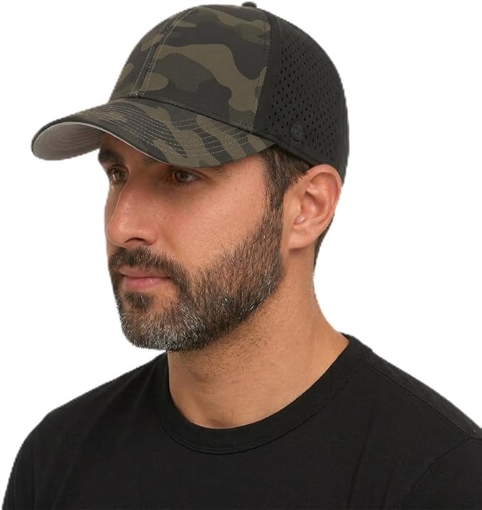 UVCoolix™ Cooling Sweatband Baseball Cap for Hot Weather,Breathable Sun Protection,Water-Resistant Golf Performance Hat