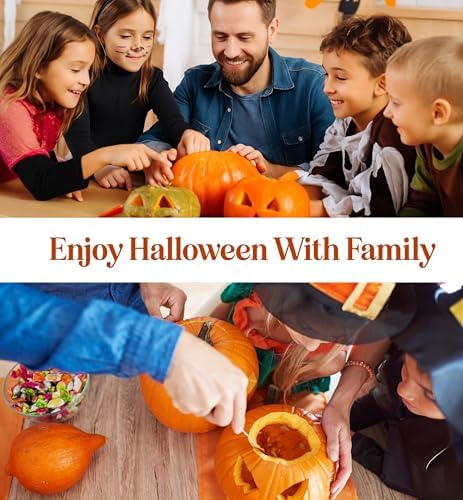 Premium Pumpkin Carving Kit - Stainless Steel - Use Year After Year