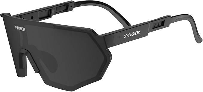 X-TIGER Polarized Youth Baseball Sunglasses UV400 Kids Sunglasses Boys Girls 8-12 Youth for Softball Cycling Sports Glasses