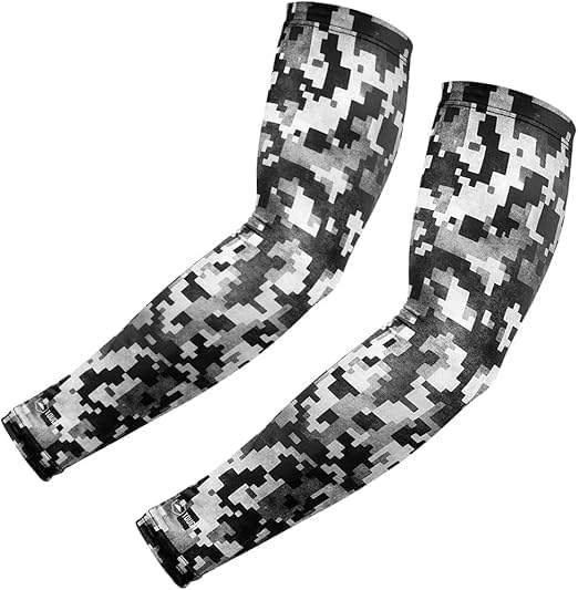 Tough Outdoors Baseball Arm Sleeve Youth & Adults - Compression Arm Sleeves for Kids Boys & Girls Men & Women - Football