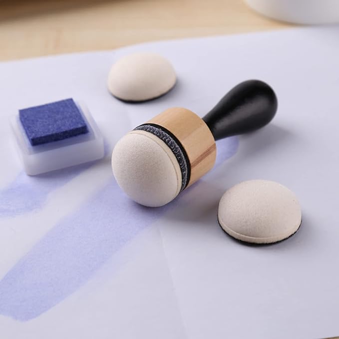 Mini Ink Blending Tool, with Foams Replacement Refill Foam Tool - Image 3