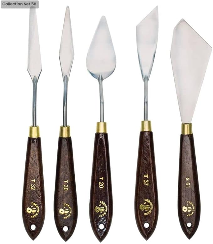 Creative Mark Stainless Steel Palette Knife Painting Tools - Image 2