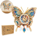 3D Puzzles for Adults Butterfly Puzzle Clock Adult Crafts