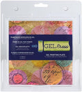 Gel Press Monoprinting Print Plate – 6” Circle Gel Plate by GelPress