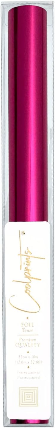 Coolprints Foil for Laminator and Laser Printer, Foil for Toner, Basic Colors by Coolprints