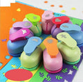 9 PCS Mini Paper Punches Sets Christmas Tree Snowflake and Circle Craft Hole by Unknown