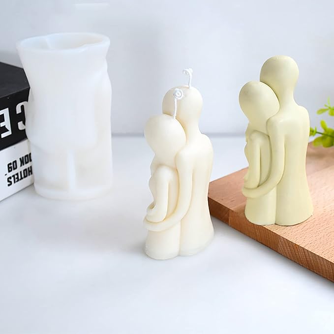 Girl Body Resin Couple Candle Mold - Image 3