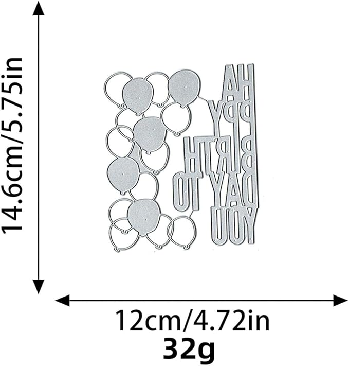 Mvchifay Cutting Dies for Card Making Metal Die-Cuts Scrapbooking Tool Hollow - Image 7