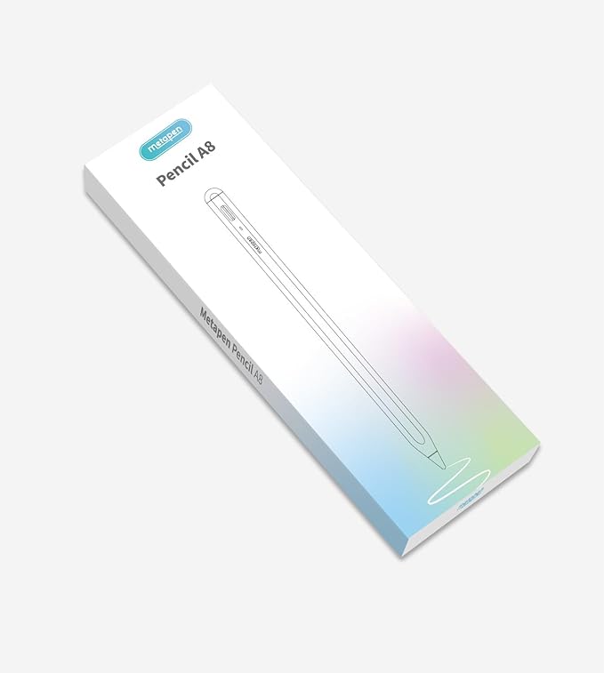 Metapen Pencil A8 for Apple iPad 2018-2025, Tilt Sensitivity, Pixel Precision - Image 10