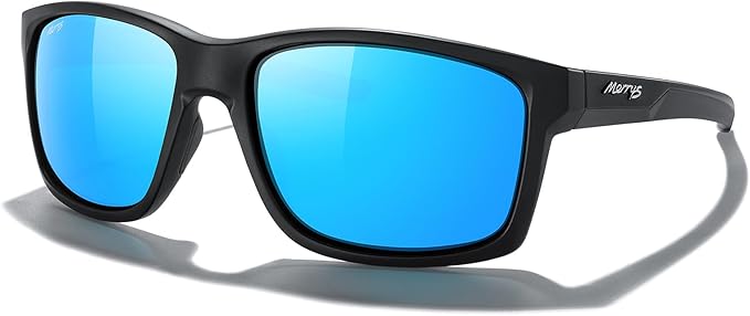 MERRY'S Sports Polarized Sunglasses For Men Women Cycling Running Driving Golf Fishing UV400 Protection S9266